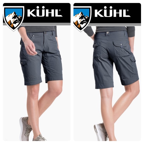 Kuhl Pants - Kuhl 11” splash shorts/ charcoal/ 10